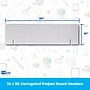 Flipside Header, 36" x 10", Corrugated, White, 24/Carton (30142-24)~#|#~8635820F-6DD4-4910-AC414269361B2B39_sc7