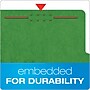 Pendaflex Pressboard Classification Folder, 1-Dividers, 1 3/4" Expansion, Letter Size, Dark Green, 10/Box (23733P)~#|#~86373E8D-DB1A-4F44-A59AEDC814D57DD6_sc7