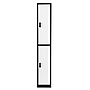 AdirOffice 72"H 2-Tier Black/White Storage Locker (ADI629-202-B-W-DL)~#|#~863767AA-C5E1-4147-A651B312359A4B99_sc7