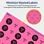 Avery Starburst Laser/Inkjet Multipurpose Labels, 1", Bright Pink (480/Pack)~#|#~863A61D0-2AED-44FA-A6F15B52303EAD2F_sc7