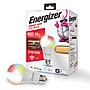 Energizer Connect Wi-Fi 60W Equivalent LED Smart Bulb, Multi-White & Multicolor, 2-Pack (EAC2-1003-RGB)~#|#~863BA2CC-80E0-486E-88E8FE908125413D_sc7