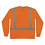 Ergodyne GloWear 8284 High Visibility Long Sleeve T-Shirt, ANSI Type R Class 2, Orange, 3XL (21917)~#|#~863BAC05-64AE-437F-99B0C3651D17B536_sc7