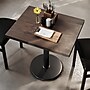 Flash Furniture Bennett Wooden Commercial Indoor Table, 30" x 24", Dark Brown Top/Black Base (GSF2430DBTR18)~#|#~86416CA3-E32E-4E6E-B8171B6B8FB84BF9_sc7