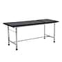 Viva Comfort Medical Exam Table, With Built-In Paper Towel Dispenser, Black (996-01-BLK)~#|#~8641EDBA-7B72-4CFF-9907A9EB3450A1DC_sc7