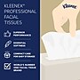 Kleenex Professional Standard Facial Tissue, 2-Ply, White, 125 Sheets/Box, 12 Boxes/Carton (03076)~#|#~8644DEC4-BF13-4421-8E654EC200F29CA6_sc7