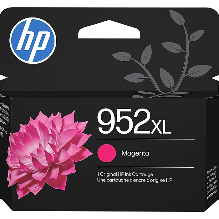 HP 952XL Magenta High Yield Ink Cartridge, Works with OfficeJet