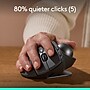 Logitech MX Ergo S Plus Wireless Ergonomic Trackball Mouse, Black (910-007247)~#|#~8649D4A7-AE5E-4110-ACE900F0CADEE719_sc7