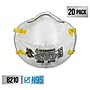 3M 8210 N95 Disposable Half Mask Respirator, One Size, White, 20/Box (8210)~#|#~865285DA-2CB7-4EC1-ABE85050165E2FD1_sc7