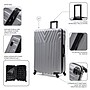 InUSA Vasty 33.86" Hardside Suitcase, 4-Wheeled Spinner, TSA Checkpoint Friendly, Pink (IUVAS00XL-PNK)~#|#~865AEB76-563C-4E68-863613260374EDF5_sc7
