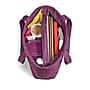 Fit & Fresh Quilted 2-in-1 Insulated Lunch & Tote Bag, Plum (7447FFP2562)~#|#~865FC58A-37F8-467F-AD6031033B291E71_sc7