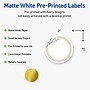 Avery Laser/Inkjet Circle Multipurpose Labels, 2" Dia., White, 120/Pack (S00D2Z)~#|#~866382A4-EB75-47B2-ABBDC063908931F4_sc7