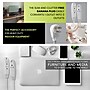 GoGreen Power 8' Extension Cord, 3-Outlet, 16 AWG, White (GG-19608)~#|#~866642AC-0149-4AF9-AE91CAD4D3456825_sc7