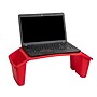 Mind Reader 10.75" x 22.25" Plastic Kids' Lap Desk Activity Tray, Red, 2/Pack (2KIDLAP-RED)~#|#~866AE955-08DC-4FC8-AF354C9E17274147_sc7