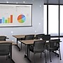 Regency Kobe Flip Top 48"W x 24"D Rectangular Training Room Table, Laminate, With Wheels, Noble Oak (MKFTM4824NO)~#|#~866C54C0-FFD1-48FA-AD634E070E5BE749_sc7