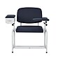 Viva Comfort Wide Adjustable Bariatric Padded Phlebotomy Blood Drawing Chair, 500 lbs. Capacity, Black (ADI997-01D-BLK-HD-MK)~#|#~86732DB4-CC55-49FF-BF092F6BD2E3D714_sc7