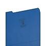 Smead File Folder, 1/3-Cut Tab, Letter Size, Navy, 100/Box (13193)~#|#~867B4E0D-3A5E-418D-97F860C215B5F170_sc7