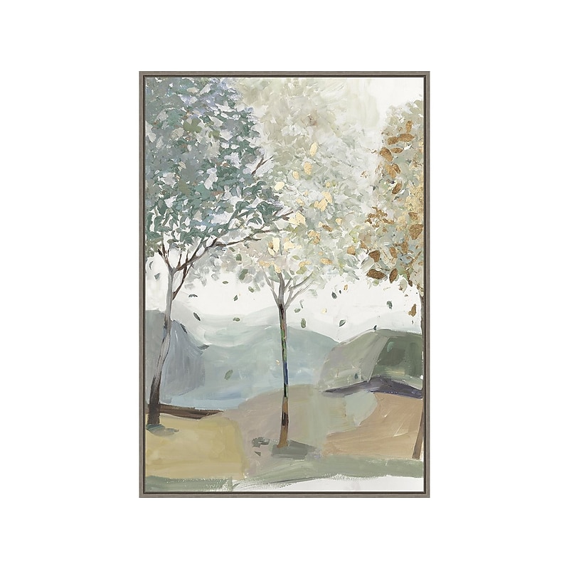Amanti Art Breezy Landscape Trees III, Canvas, 23" x 33" (A42675515760) image 1