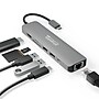 Plugable 7-Port USB-C Hub, Gray (USBC-7IN1E)~#|#~86835226-3C78-4923-AFF51106D2472196_sc7