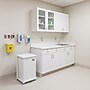 Viva Comfort Biohazard Steel Step Trash Can, 13 Gallon, White (ME992-13-W)~#|#~8686AC80-2D27-4ACE-86C0ADC3377C6808_sc7