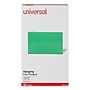 Universal Recycled Hanging File Folder, Legal Size, Bright Green, 25/Box (UNV14217)~#|#~8686F2D7-0FE6-4E9F-A6ED1136F60AA3BE_sc7