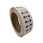 Nahanco 48 x 36 Plastic Size Marker, Black/White, 250/Roll (DSM-355)~#|#~86888556-E34C-4DD6-BA1A2EEA1267D229_sc7