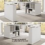 Bush Business Furniture Stratus 72"W Electric Adjustable Standing Desk with Bookcase, White (SUT006WH)~#|#~8688C851-240E-40E6-9D76EF1EE0965987_sc7
