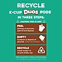The Original Donut Shop Coconut + Mocha Caffeinated Hot & Iced Coffee Keurig K-Cup Pods, Medium Roast, 96/Box (5000361500CT)~#|#~868A7ACE-E88A-446B-B49E744D18AA54D1_sc7