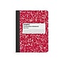 Staples® Composition Notebook, 9.75" x 7.5", Wide Ruled, 80 Sheets, Assorted Colors, 48/Carton (20702CT)~#|#~868B8D64-FFAE-42F1-9CB9657B93B5D8E9_sc7