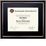 Excello Global Products 11" x 14" Composite Wood Photo/Document Frame, Black/Gold/Red (EGP-HD-0383)~#|#~868DE630-EF73-4C33-B8E3439D21A30C0F_sc7