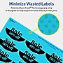 Avery Scalloped Decorative Edge Multipurpose Labels, 1-1/8" x 2-1/4", Bright Blue, 1680/Box (94061)~#|#~868E7DE0-AAF0-4E15-B0B1571421B48C2D_sc7