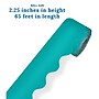 Carson Dellosa Education Rolled Scalloped Border ,2-1/4" x 65', Teal, 3/Bundle (CD-108471-3)~#|#~8696D404-5EA8-49B0-8F7DEB9CBFC53008_sc7