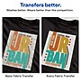 Avery Printable Heat Iron On Transfer Paper for Dark Fabrics, 8-1/2" x 11" (3279)~#|#~869C4F51-46F5-4B8A-B73C7B4B29ADD6E5_sc7