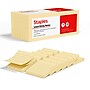 Staples Pop-up Sticky Notes, 3" x 3", Sunshine Collection, Lined, 100 Sheets/Pad, 12 Pads/Pack (ST62869)~#|#~869CA0E4-64C1-43DF-9DB134E9A9FEFAC8_sc7