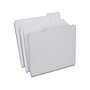 Staples Reinforced File Folders, 1/3-Cut Tab, Letter Size, White, 100/Box (ST508986-CC)~#|#~86A17581-F97B-44C8-9FF7BC99BCD1E0D1_sc7