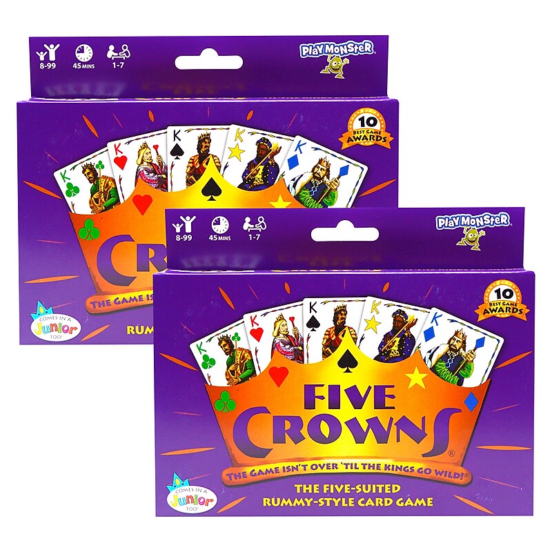 PlayMonster Five Crowns Game, 2/Bundle (SME4001-2) image 1