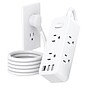 GoGreen Power 6-Outlet Surge Protector Power Strip, White (GG-632A1C)~#|#~86A5264C-27E1-44A3-B9F9830D9EA481E0_sc7