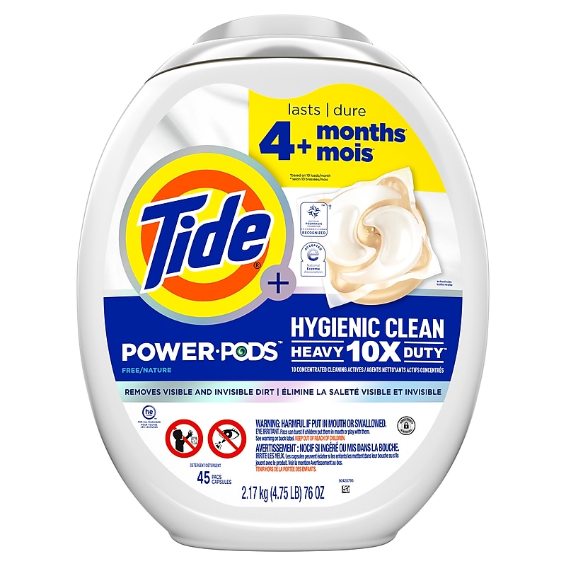 Tide Power PODS Laundry Detergent Capsules, 45 Capsules (3077209494) image 1