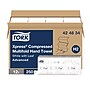 Tork Xpress Compressed Multifold Paper Towels, 1-Ply, 250 Sheets/Pack, 12 Packs/Carton (424834)~#|#~86A9885D-AE32-4F03-AAD99A9604A370CC_sc7