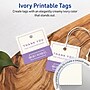 Avery 1-1/2" x 1-1/2"  Blank Price & Merchandise Tags, Ivory, 500/Carton (95287-MIT25)~#|#~86AC6D9B-C902-42BC-91AD6791A1444449_sc7