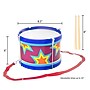 Hey! Play! 8.5" Children's Toy Snare Marching Drum (80-GD-5124)~#|#~86AD0B6C-09C7-4A32-91BE7C99FF6EC2B9_sc7