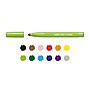 CARIOCA Jumbo Eco Washable Kids Markers, Maxi Tip, Assorted Colors, 12/Set (CRA43461)~#|#~86AE4F37-74A6-472E-9F40FD38C48485B4_sc7