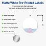Avery Laser/Inkjet Circle Multipurpose Labels, 3" Dia., White, 60/Pack (S00-F3T)~#|#~86B8FEDB-6EB0-430C-AB932D6AB1C22948_sc7