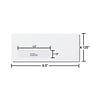 Staples #10 Window Envelopes, 4 1/8" x 9 1/2", White Wove, 500/Box (ST50151-CC)~#|#~86B9987E-C518-406E-99C47BB30D3A80B6_sc7