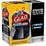 Glad ForceFlexPlus 30 Gallon Trash Bag, 5.31" x 10.06", Low Density, 0.90 mil, Black, 70/Box (70358)~#|#~86B9D02F-ED84-4B31-B1EB87E44FA9EC4E_sc7