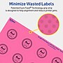 Avery Laser/Inkjet Round Multipurpose Labels, 1.75" Dia., Bright Pink, 800/Pack (94509)~#|#~86BB38F7-3EB3-432A-B78F4E649D6CE942_sc7