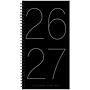 2026-2027 Willow Creek 3.5" x 6.5" Academic Weekly & Monthly Planner, Black (64597)~#|#~86BDC514-31A7-4BB5-892E5D7D52846325_sc7
