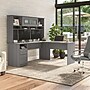 Bush Furniture Cabot 72"W Computer Desk with Drawers, Modern Gray (WC31372)~#|#~86C6894D-8AC5-4782-A02D018E139D9D63_sc7