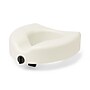Medline Microban Treated Raised Locking Toilet Seat, 5" H, 350 lb. Capacity, White (G4-111MX1)~#|#~86C6CBDC-7D4A-4C08-A94ECBE241F5C6C7_sc7