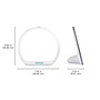 Verilux HappyLight Alba Light Therapy Lamp, White (VT52WW3)~#|#~86CA38EC-E849-4D74-936083908F8F2B15_sc7