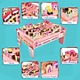 Hey! Play! Wooden Train Set & Table, Multicolored (80-HJD931120-P)~#|#~86CCE841-9FA3-4A70-B13D9B4B1A5F97BA_sc7